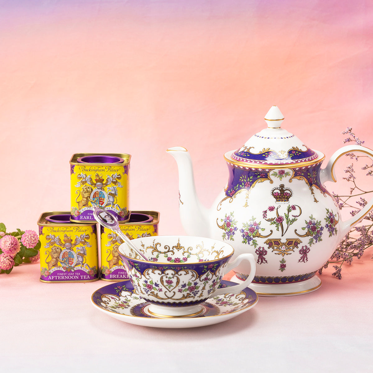 【紅茶】バッキンガム・パレス・アールグ レイ・ルーズリーフティー 125g