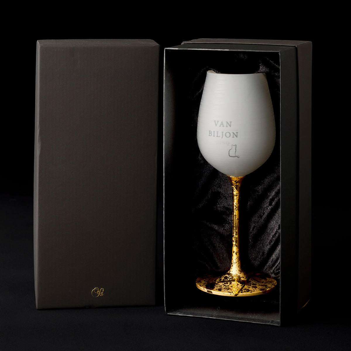 【グラス】【注文販売】エッグシェル・ワ イングラス ( ゴールドステム):ヴァン・ ビルジョン・サンク<箱入り>