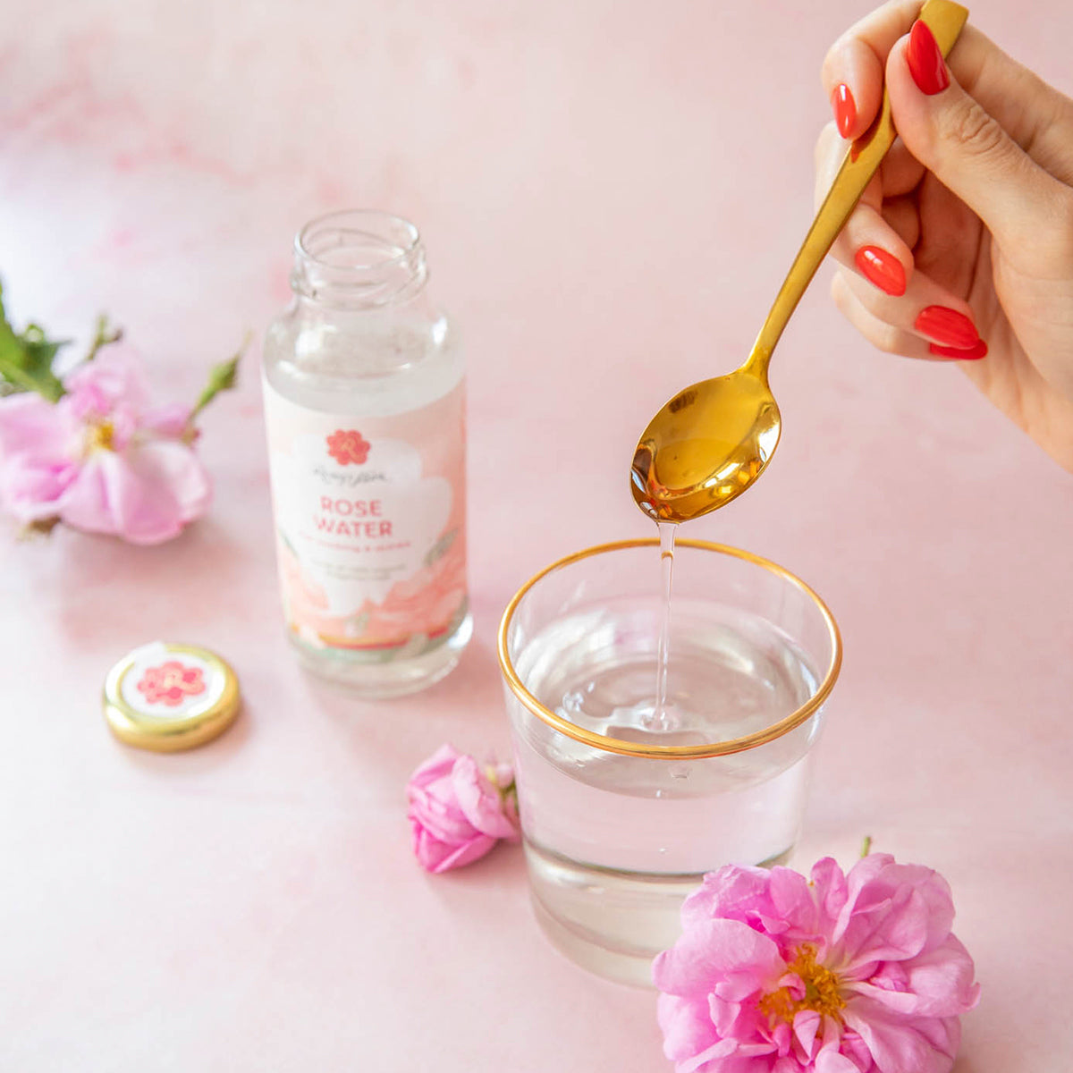 【スイーツ】ローズ・ウォーター