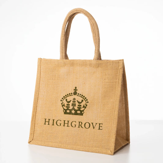 【アクセサリー】ハイグローブ・クラウン・ ジュート・ショッピング・バッグ(スモー ル)