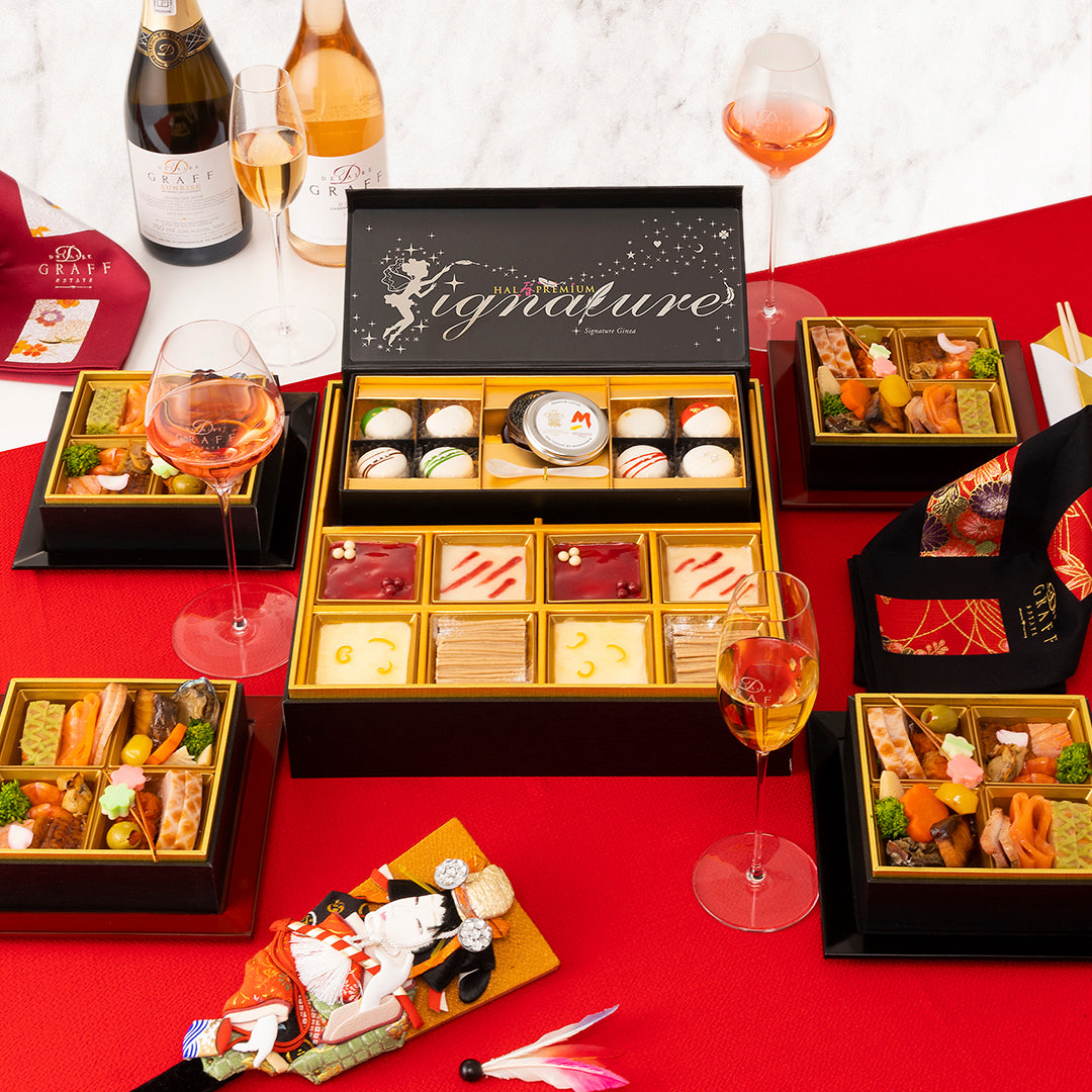 シグニチャーオープニング記念『SWEETS&CAVIAR NEW YEAR SIGNATURE BOX』30セット限定